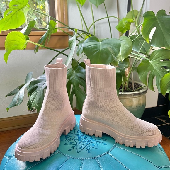 Chunky Chelsea Sock Boot - Picture 3 of 11